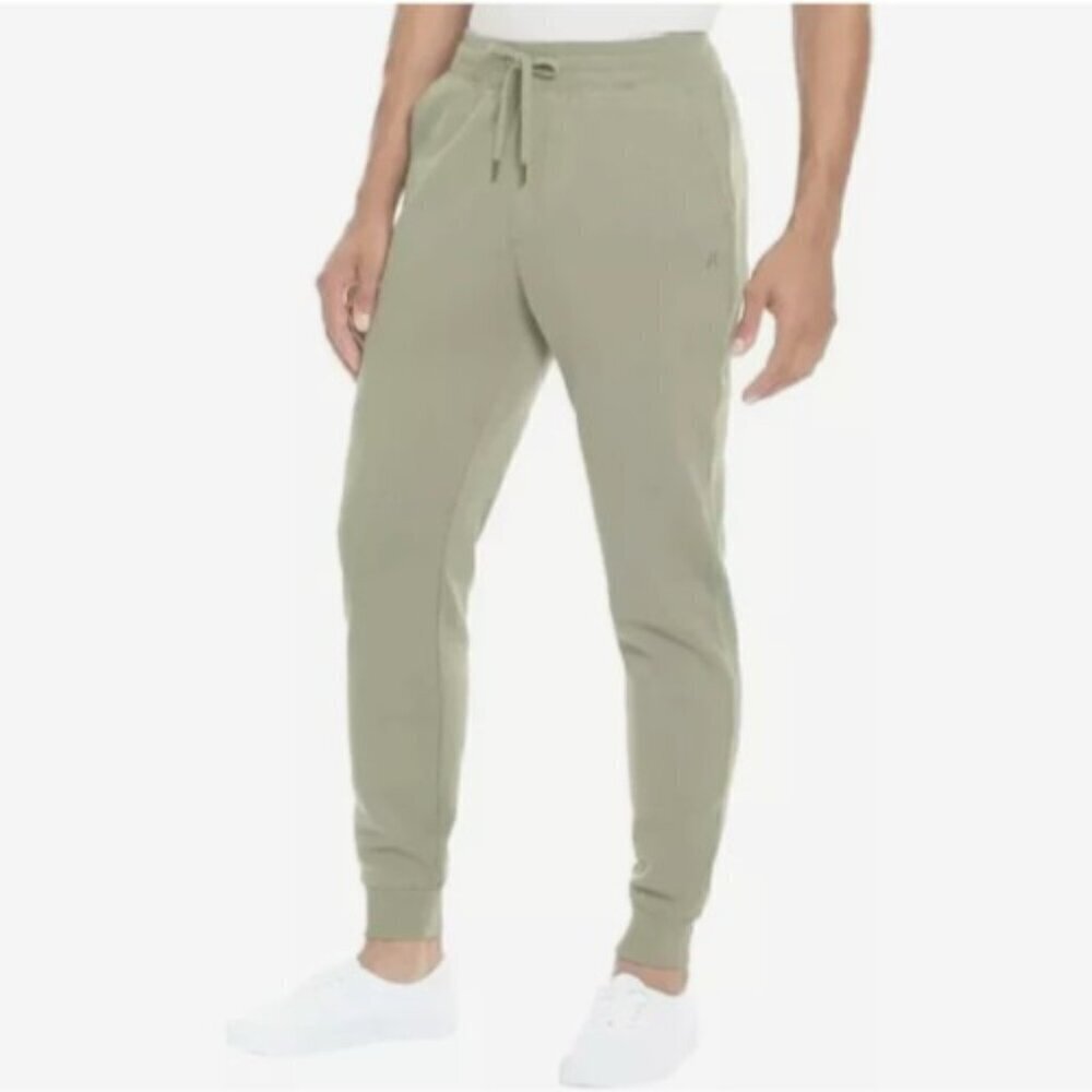 NEW Hurley Mens XXL Regular Fit Fleece Jogger Pants Olive Green